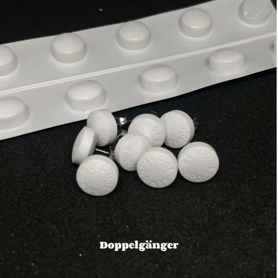Doppelgänger®️ Quetiapine Ear Stud
